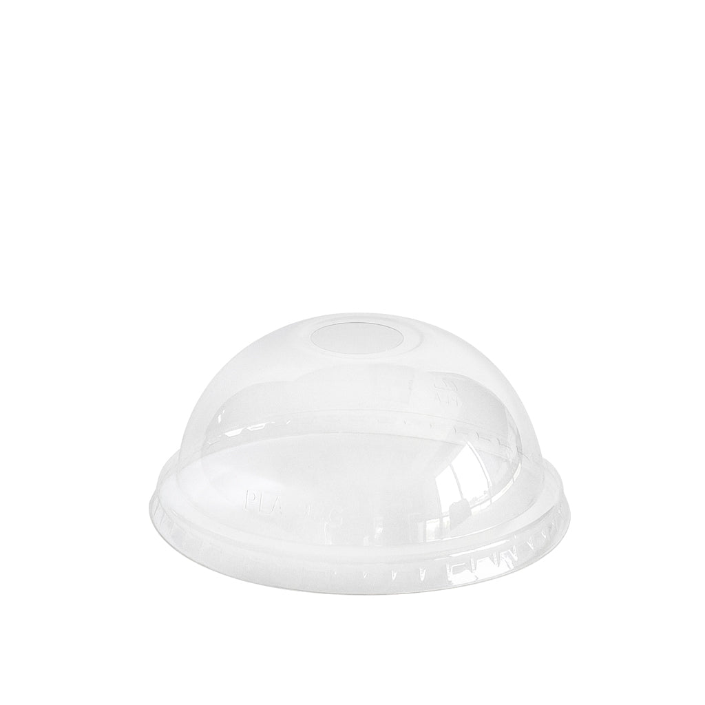 Clear Cup Dome Lid PLA -12/16oz